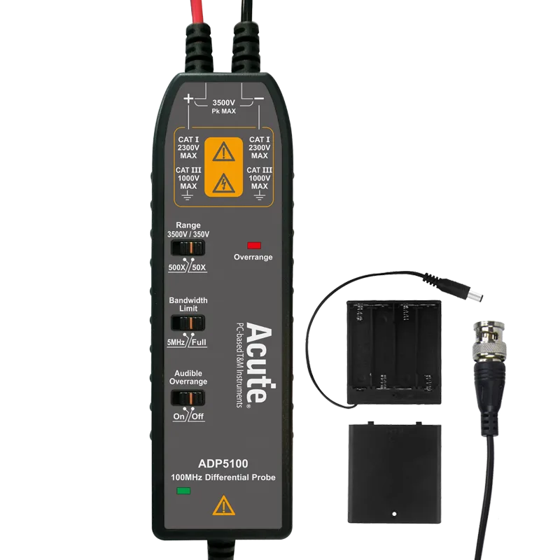 ADP5100-B - Acute Hi-voltage Diff. Probe; Battery