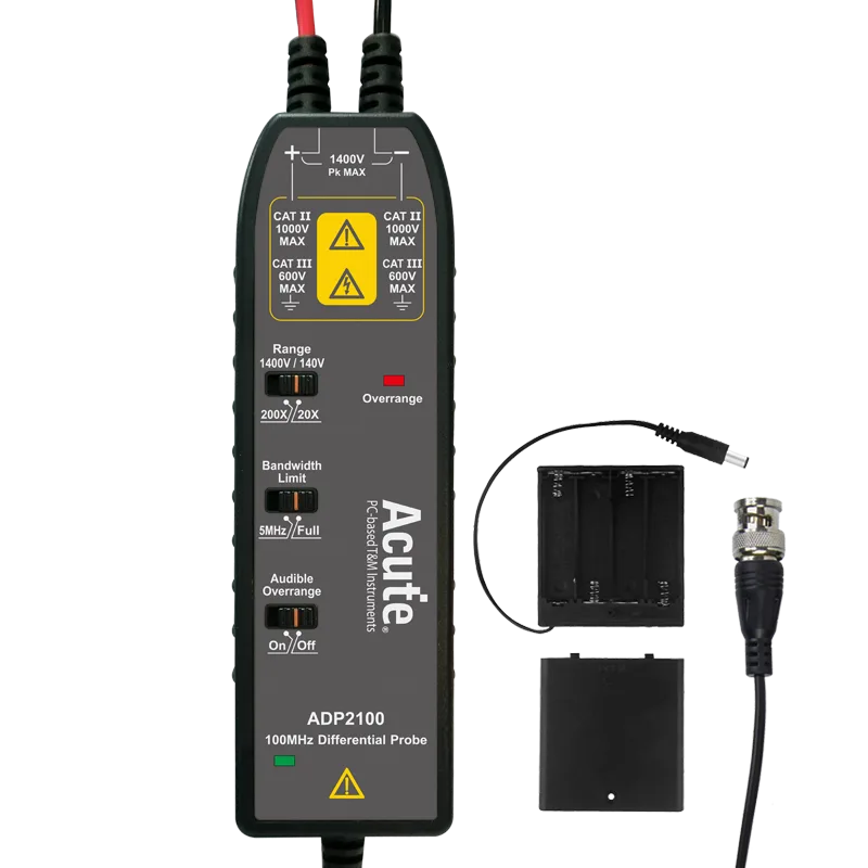 ADP2100-B - Acute Hi-voltage Diff. Probe; Battery