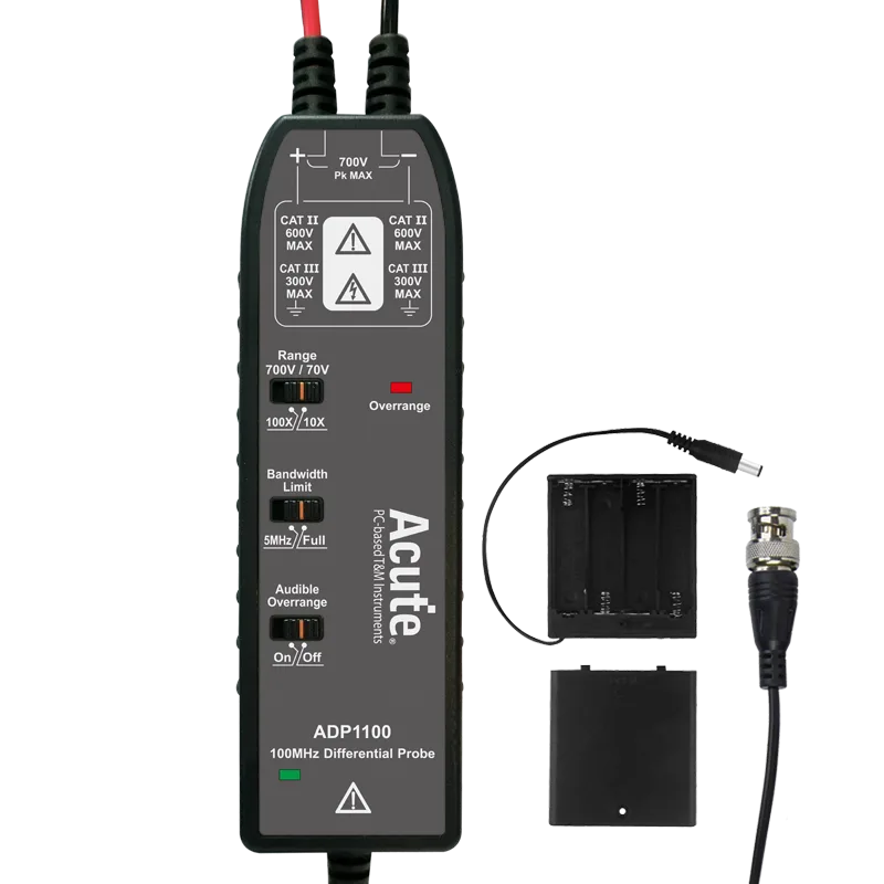 ADP1100-B - Acute Hi-voltage Diff. Probe; Battery