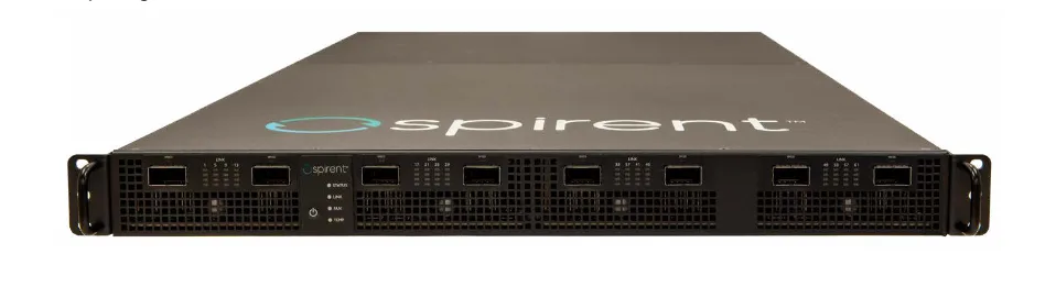 Spirent DX3 8-Port 400G QSFP-DD Tester | 1U Protocol Scale