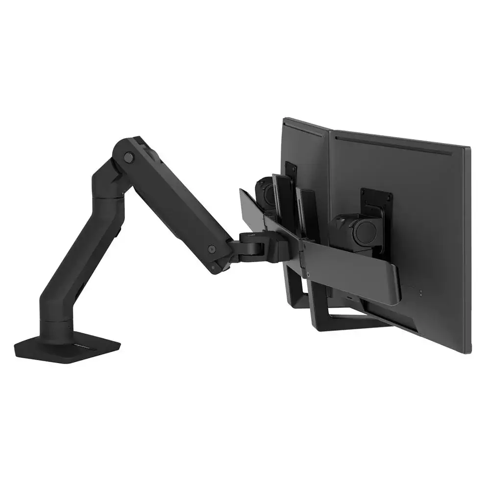 45-476-224 - Ergotron HX Desk Dual Monitor Arm (matte black)