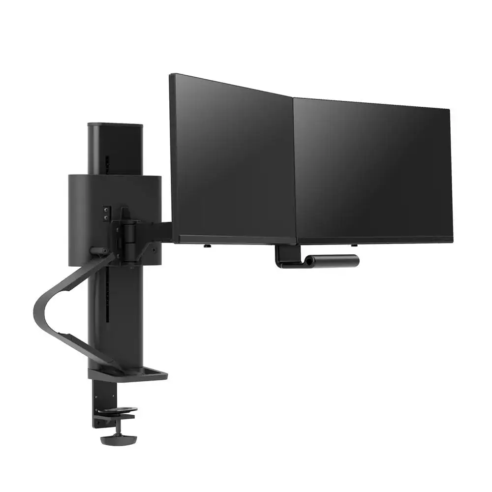 45-631-224 - Ergotron TRACE Dual Monitor Mount (matte black)