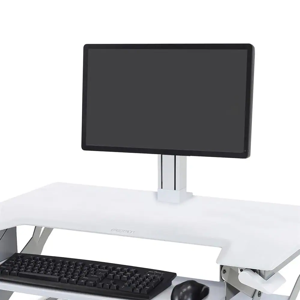 97-935-062 – Ergotron WorkFit Single LD Monitor Kit (White)