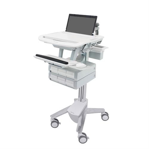 StyleView® Laptop Cart, 6 Drawers (3x2)