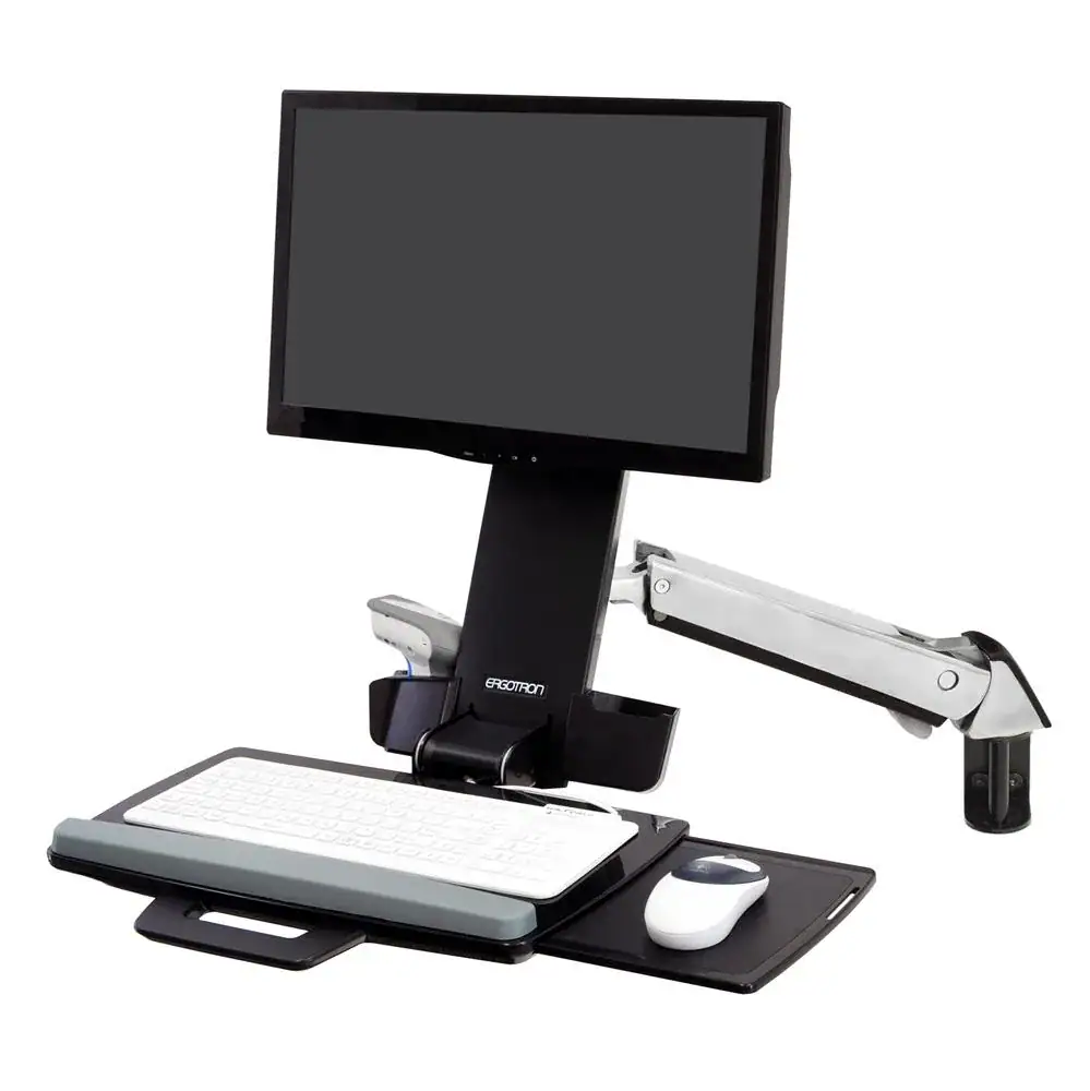 45-266-026 - StyleView® Sit-Stand Combo Arm Polished Aluminum