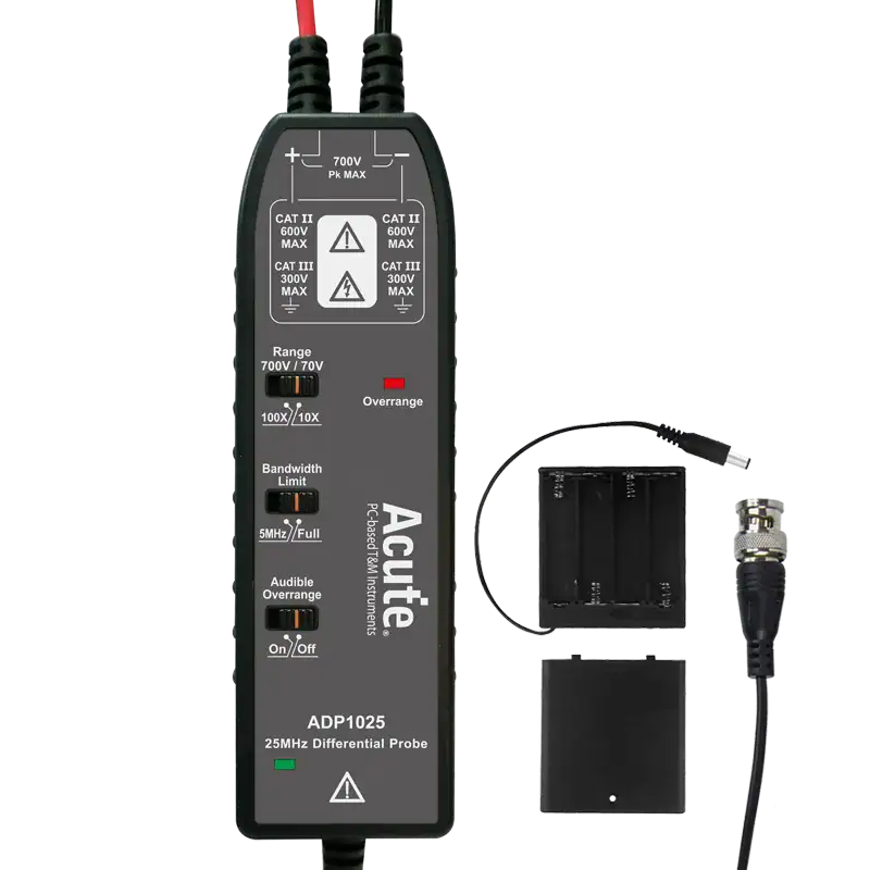 ADP1025-B - Acute Hi-voltage Diff. Probe; Battery