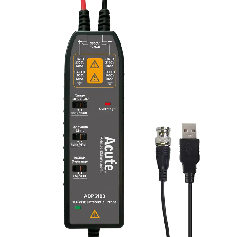 ADP5100-U - Acute Hi-voltage Diff. Probe; USB port