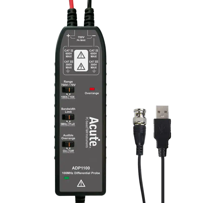 ADP1100-U - Acute Hi-voltage Diff. Probe; USB port