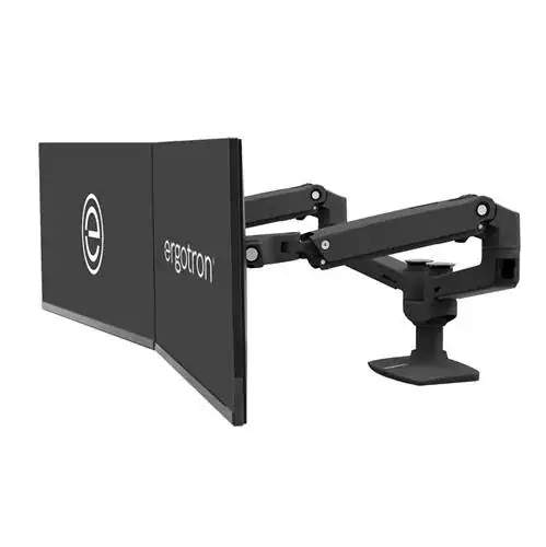 45-245-224 - Ergotron LX Dual Side-by-Side Arm (matte black)