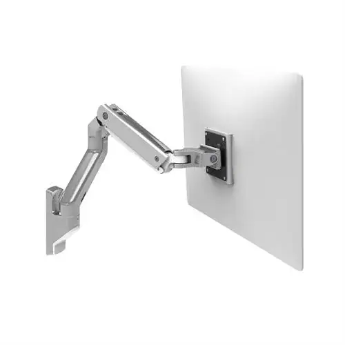 45-478-026 - HX Wall Mount Monitor Arm (Polished Aluminum)