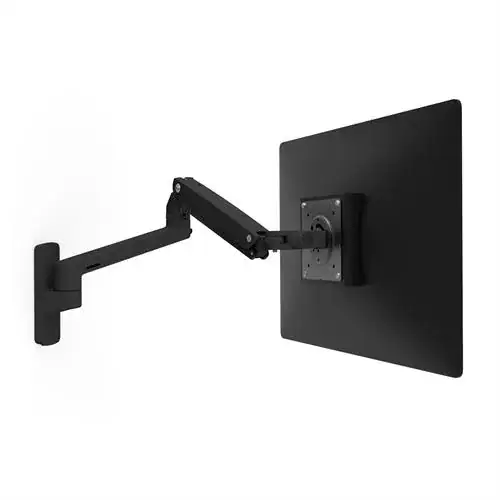 45-505-224-a1-560x500 45-505-224 – Ergotron MXV Wall Monitor Arm (Matte Black)