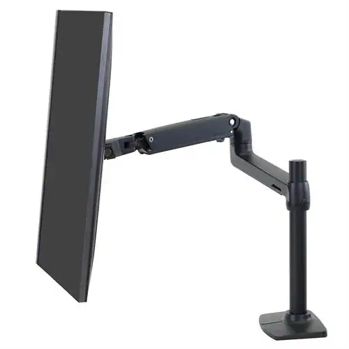 45-295-026 - Ergotron LX Desk Monitor Arm, Tall Pole