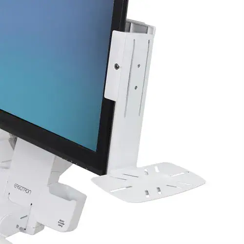97-815-062 - Ergotron Scanner Shelf, VESA Attach (white) 97-815-062 - Ergotron Scanner Shelf, VESA Attach (white)